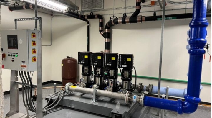 Image for Class-A office building finds grade-A booster pump solution
