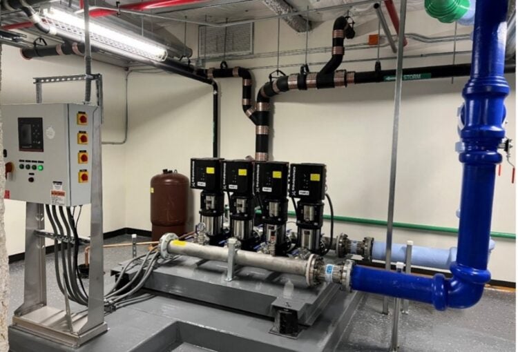 Image for Class-A office building finds grade-A booster pump solution