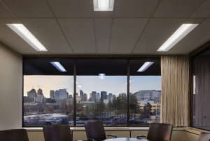 Interior of the AGCW building.