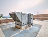 An industrial roof top unit
