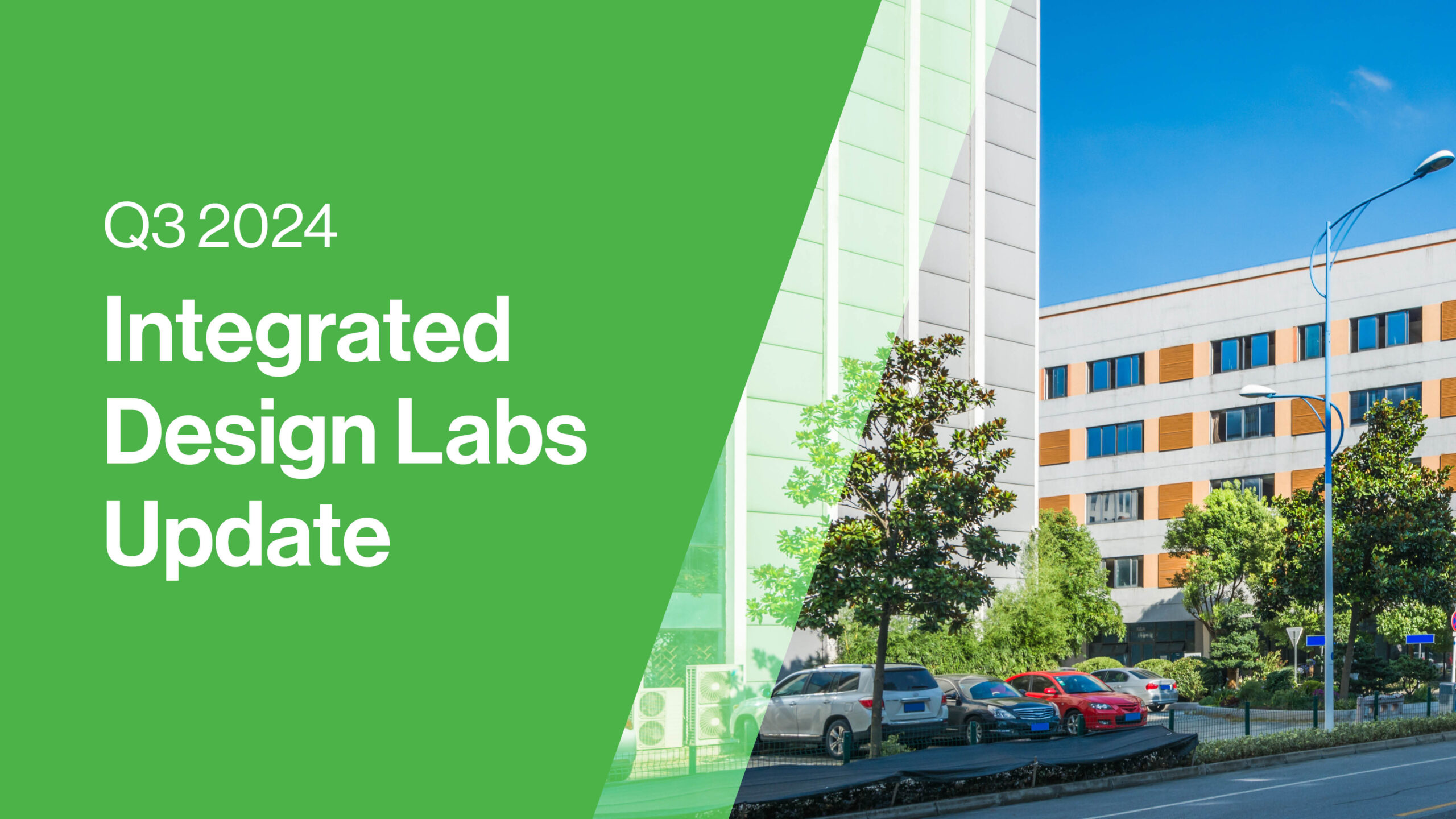 Image for Integrated Design Labs: Q3 2024 Updates