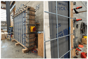 blower door test chamber at the Oregon State University