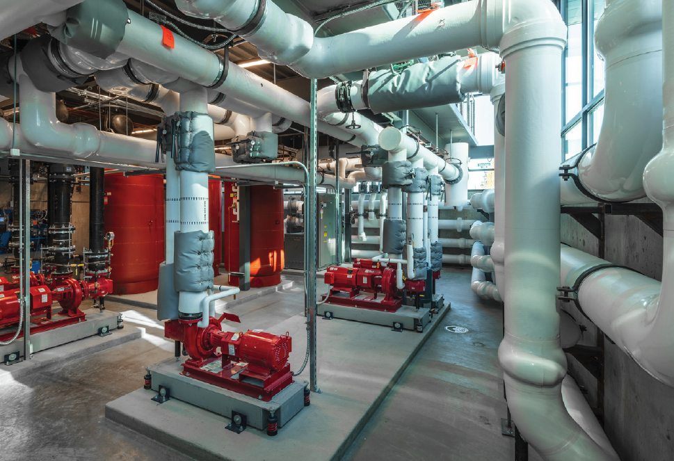 South Landing Piping