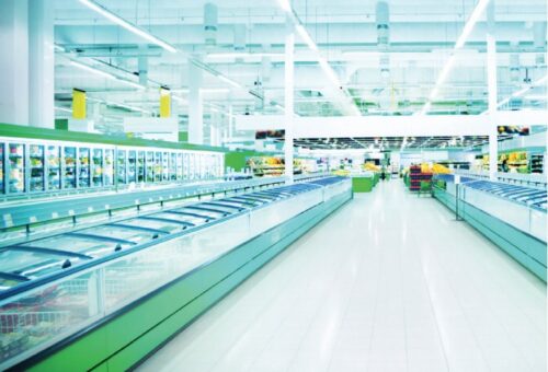 Image for 100-Store Grocery Retailer Switches to 28W T8s