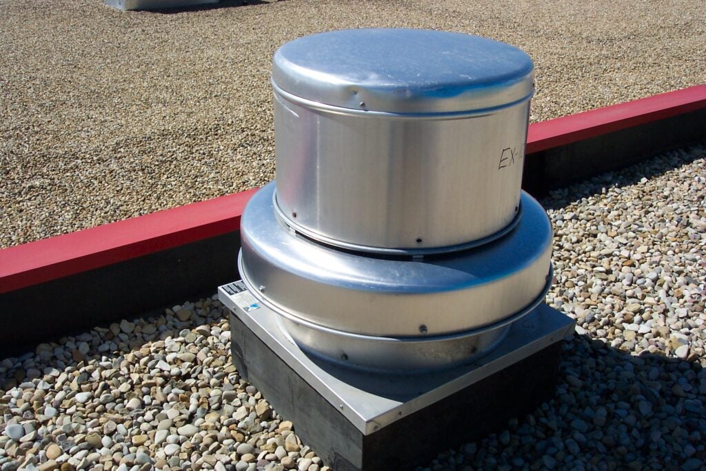 Rooftop exhaust fan