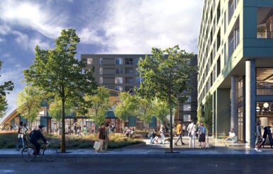 Image for Mid-rise multifamily makes a sustainable splash 