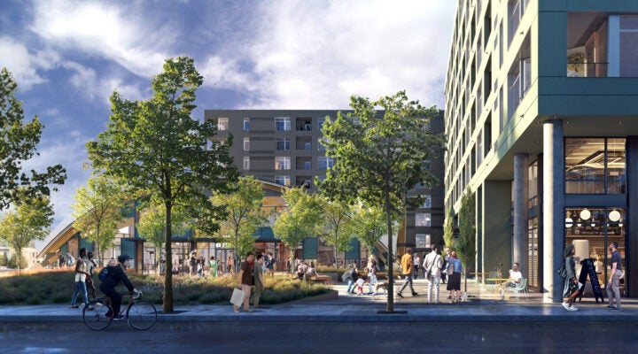 Image for Mid-rise multifamily makes a sustainable splash 