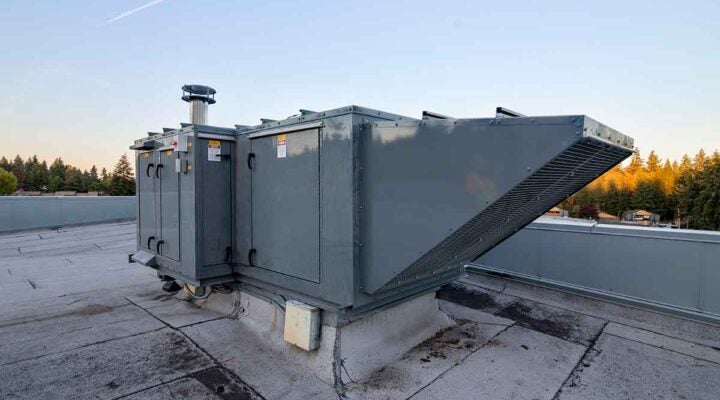 Image for Efficient gas rooftop unit features and benefits