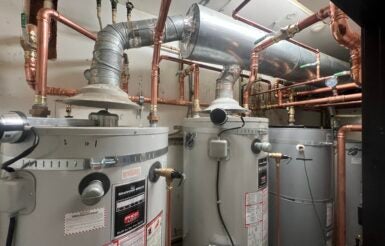 Image for River Haven lets the savings flow with heat pump water heater installation